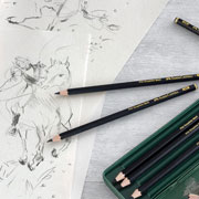 Foto de Lapices Faber-Castell Pitt Grafit Matt con 6 