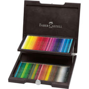 Foto de Lapices Faber-Castell Polychromos Estuche de Madera con 72 colores 