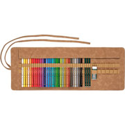 Foto de Lapices Faber-Castell Polychromos Estuche de Tela con 34 colores 