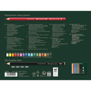 Foto de Lápices Faber-Castell Polychromos y Pitt Graphite Matt Set con 23 