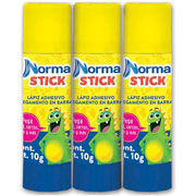 Foto de Lapiz Adhesivo Norma Stick 10Gr Blister Con 3 Piezas 