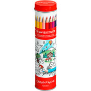 Foto de Lapiz Caran DAche Swisscolor Con 18 + Poster 
