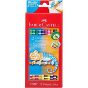 Foto de Lapiz Faber-Castell 12Pz Doble Punta 120612 
