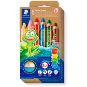 Foto de Lapiz Color Staedtler 140 Noris Jr Con 6 Piezas Surtido 