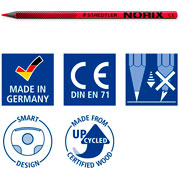 Foto de Lapiz Color Staedtler 186 Norix Con 24 Piezas Surtido 