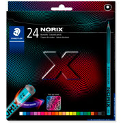 Foto de Lapiz Color Staedtler 186 Norix Con 24 Piezas Surtido 