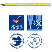 Foto de Lapiz Escolar Staedtler 181 Noris HB 3 Colores Surtidos 