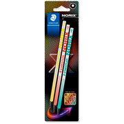 Foto de Lapiz Escolar Staedtler 181 Noris HB 3 Colores Surtidos 