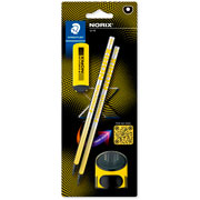 Foto de Lapiz Escolar Staedtler 181 Noris Set HB 4 Piezas Amarillo 