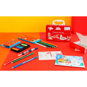 Foto de Lapiz Fantasia Caran DAche Swisscolor Estuche Metal Con 36 