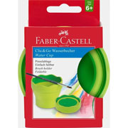 Foto de Lavapincel Faber-Castell Verde Claro 181570 Click And Go 