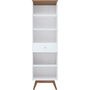 Foto de Librero Alterego Heda Erikson S385-Reg1S-Bi blanco/nogal 