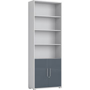 Foto de Librero Alterego Office Lux Sirius S363-Reg2D/220 Bco/Gris 