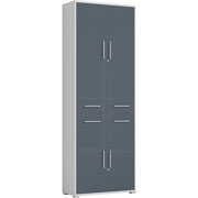 Foto de Librero Alterego Office Lux Sirius S363-Reg4D2S220 Gris/Bco 
