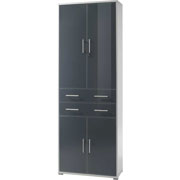 Foto de Librero Alterego Office Lux Sirius S363-Reg4D2S220 Gris/Bco 