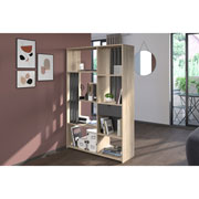 Foto de Librero Alterego Shadow Study 9912Sepa Roble/Gris 