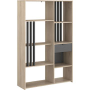 Foto de Librero Alterego Shadow Study 9912Sepa Roble/Gris 