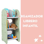 Foto de LIBRERO ORGANIZADOR INFANTIL DE 3 ANAQUELES MIMA2 
