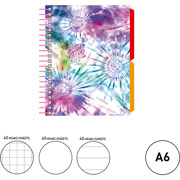 Foto de Libreta Apuntes Senfort Tie Dye All Book Mix 120 Hojas 2° Sep 