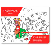 Foto de Libreta Caran DAche Poster Grande Para Colorear Swiss 