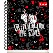 Foto de Libreta de Apuntes Scribe Villanas Doble Espiral Book 100 Hojas Ray 