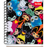 Foto de Libreta de Apuntes Scribe Villanas Doble Espiral Book 100 Hojas Ray 