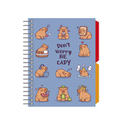 Foto de Libreta de Apuntes Senfort Capibara Book Mix 120 Hojas 2 Separadores 