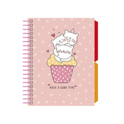Foto de Libreta de Apuntes Senfort Cats Book Mix 120 Hojas 2 Separadores 