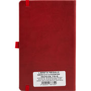 Foto de Libreta LDG 0Q5625-482 13x21cm Tucson Rosso Marlb 