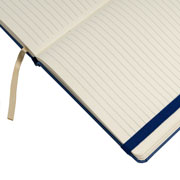 Foto de Libreta LDG 0Q56C9-133 13x21cm Ivory Monza Blue Cina 