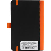 Foto de Libreta LDG 9x14cm Contrast Tucson Antrac/Mandarin 