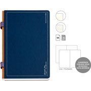 Foto de Libreta Miquelrius Mr8314 Blue A5 Double 