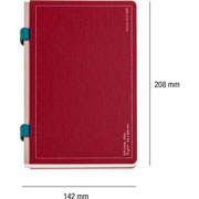 Foto de Libreta Miquelrius Mr8316 Red A5 Double 