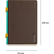 Foto de Libreta Miquelrius Mr8317 Grey A5 Double 