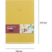 Foto de Libreta Miquelrius Mr8318 13X21Cm Moustard Fabri 