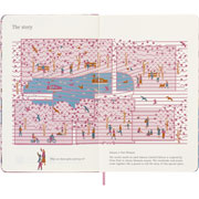 Foto de Libreta Moleskine 13X21 Sakura Banca Rosa Hb Pd 