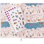 Foto de Libreta Moleskine 13X21 Sakura Bicycle Rosa Hr Pd 