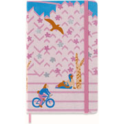 Foto de Libreta Moleskine 13X21 Sakura Bicycle Rosa Hr Pd 