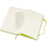 Foto de Libreta Moleskine 13X21Cm Raya Pasta Dura Verde Limón 