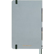 Foto de Libreta Moleskine 13X21Cm Snake Leaves Azul Pasta Dura 