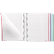 Foto de Libreta Mqr Happy Flower 5Mm 120 Hojas 