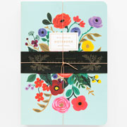 Foto de Libreta Rifle Paper 21X15Cm Garden Party Set Con 3 