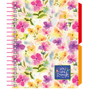 Foto de Libreta Senfort Flower Book Mix 120 Hojas 2 Separadores Amarillo