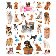 Foto de Libro Infantil Eyelike Stickers Puppies 