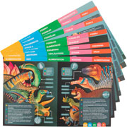 Foto de Libro Magnetico Apli Kids Dinosaurios Con Tarjetas Educativas 
