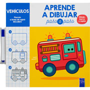 Foto de Libro Para Iluminar Aprende A Dibujar Vehiculos Adv Mkt 