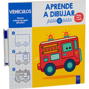 Foto de Libro Para Iluminar Aprende A Dibujar Vehiculos Adv Mkt 