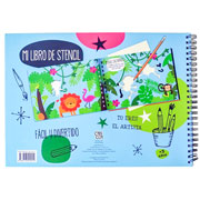 Foto de Libro para Iluminar VR Mi Libro Stencil La Jungla 