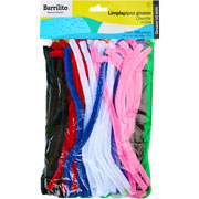 Foto de Limpiapipas Barrilito Grueso De 12Mm 1.2X32Cm Con 100 Piezas 