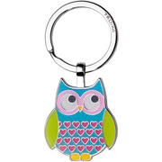 Foto de Llavero Troika Kr14-13/Bl Owl Azul Verde 